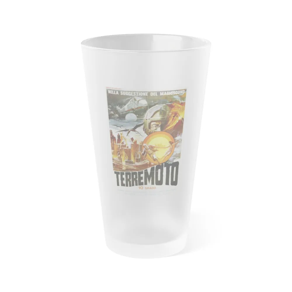 LEGEND OF DINOSAURS AND MONSTER BIRDS (ITALIAN) 1977 Movie Poster - Frosted Pint Glass 16oz-16oz-Frosted-Go Mug Yourself