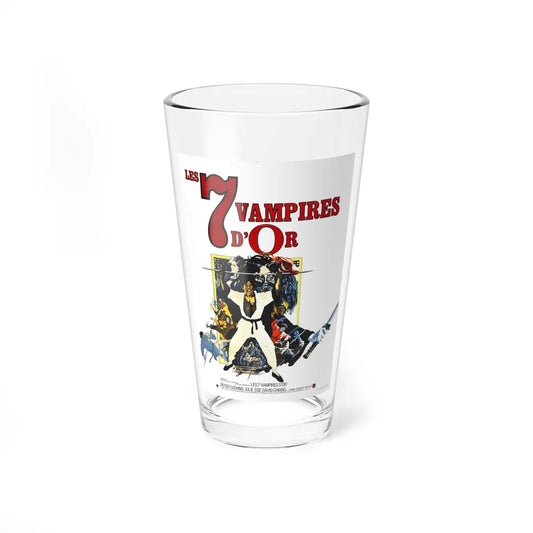 LEGEND OF THE 7 GOLDEN VAMPIRES (2) 1974 Movie Poster - Pint Glass 16oz-16oz-Go Mug Yourself