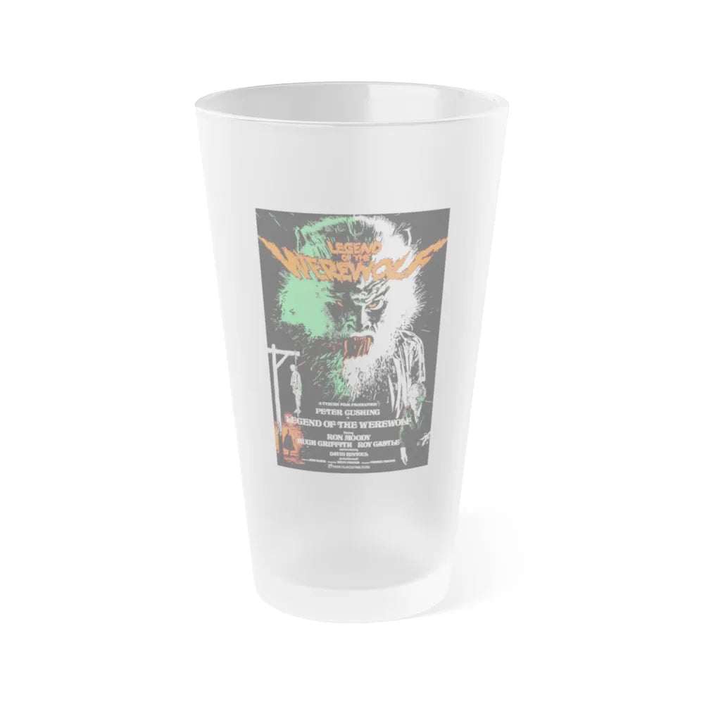 LEGEND OF THE WEREWOLF 1975 Movie Poster - Frosted Pint Glass 16oz-16oz-Frosted-Go Mug Yourself