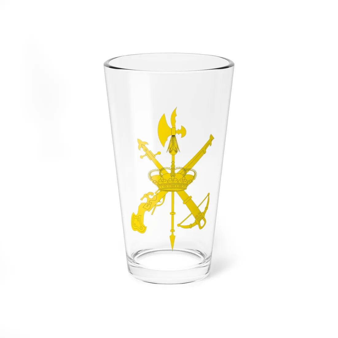 Legion-esp-oro (Spain) (Coat of Arms) Pint Glass 16oz 16oz - Go Mug Yourself