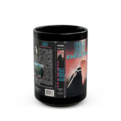 LEGION OF DEATH (VHS COVER) - Black Coffee Mug-15oz-Go Mug Yourself