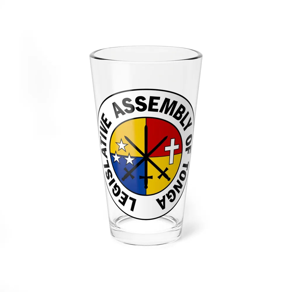 Legislative Assembly of Tonga 2 - Pint Glass 16oz-16oz-Go Mug Yourself