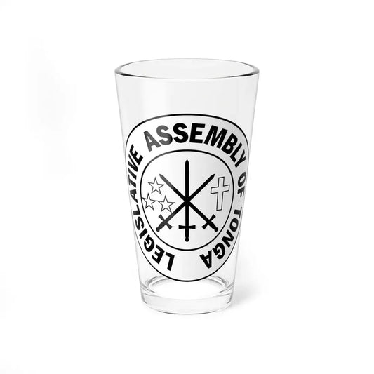 Legislative Assembly of Tonga - Pint Glass 16oz 16oz - Go Mug Yourself