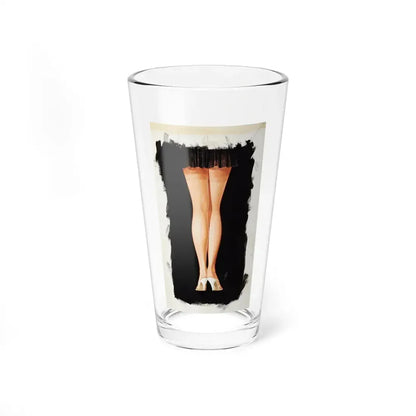 Legs Illustration - Pint Glass 16oz 16oz - Go Mug Yourself