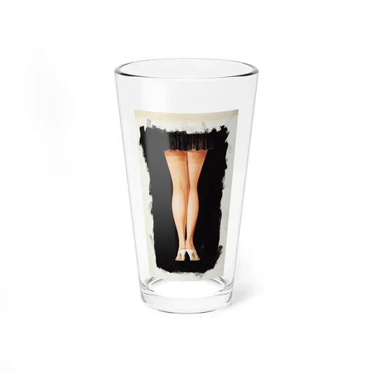 Legs Illustration - Pint Glass 16oz 16oz - Go Mug Yourself