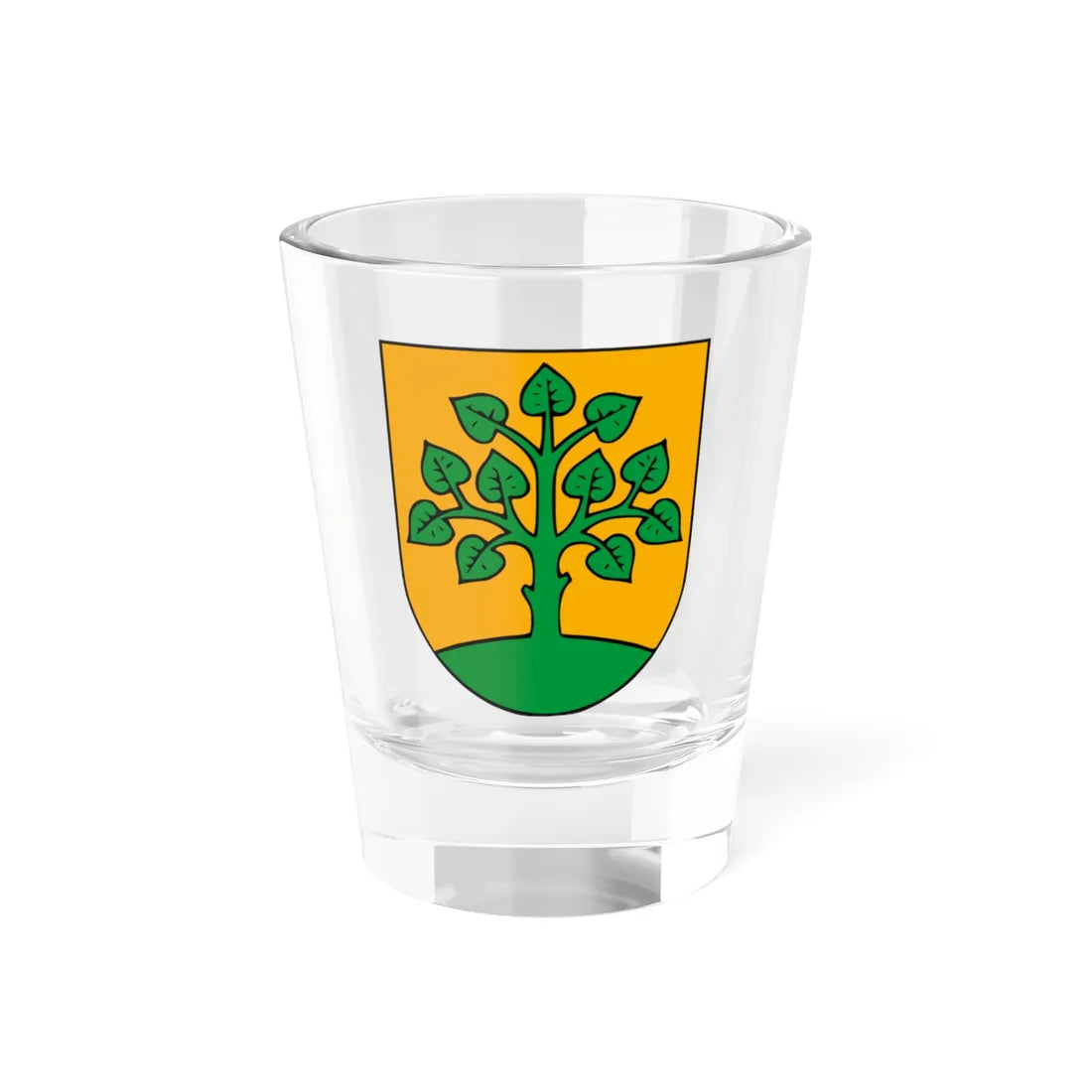 Leipalingis COA (Lithuania) (Coat of Arms) Shot Glass 1.5oz 1.5oz - Go Mug Yourself