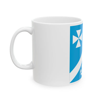 Leisi lipp 2 (Estonia) White Coffee Mug-Go Mug Yourself