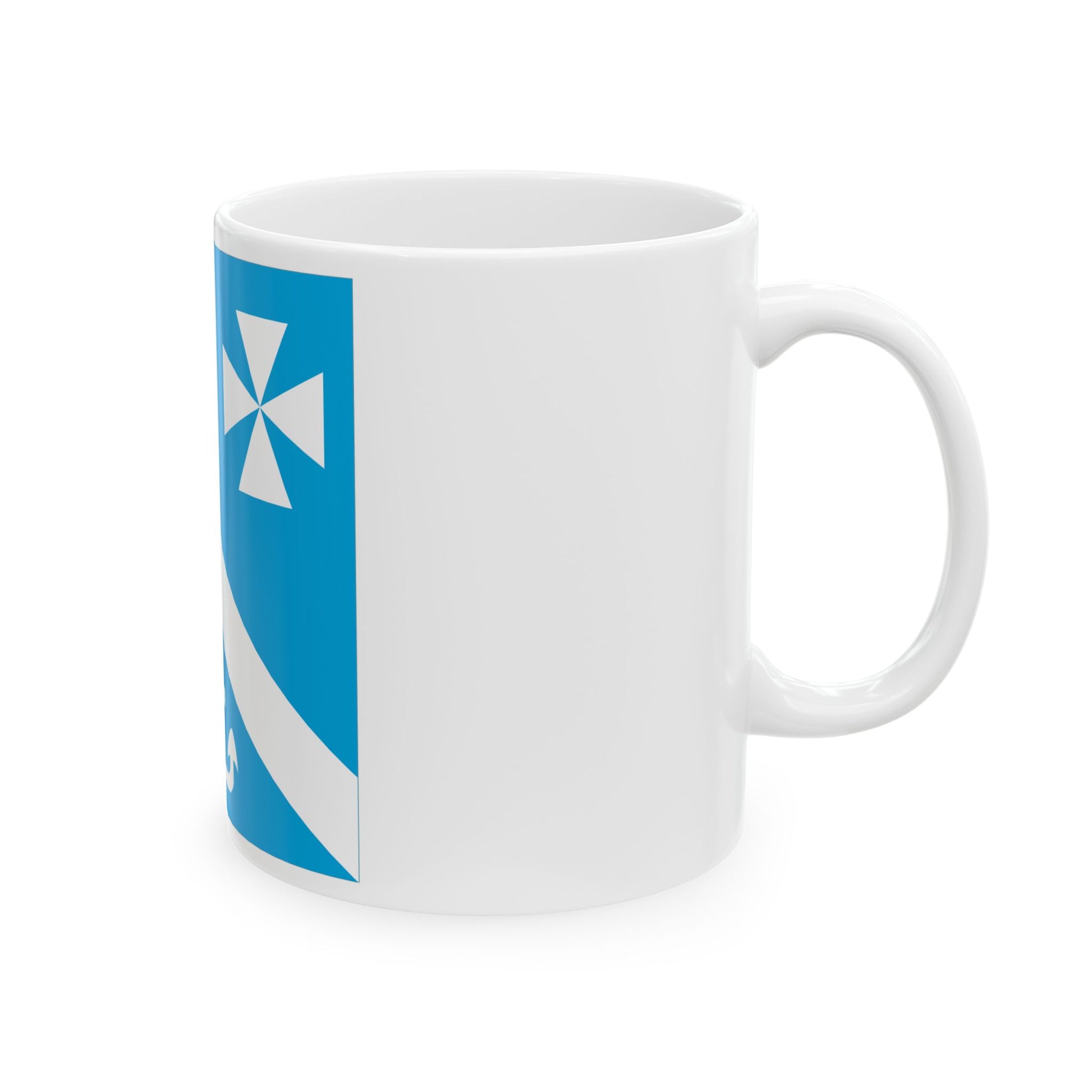 Leisi lipp 2 (Estonia) White Coffee Mug-Go Mug Yourself