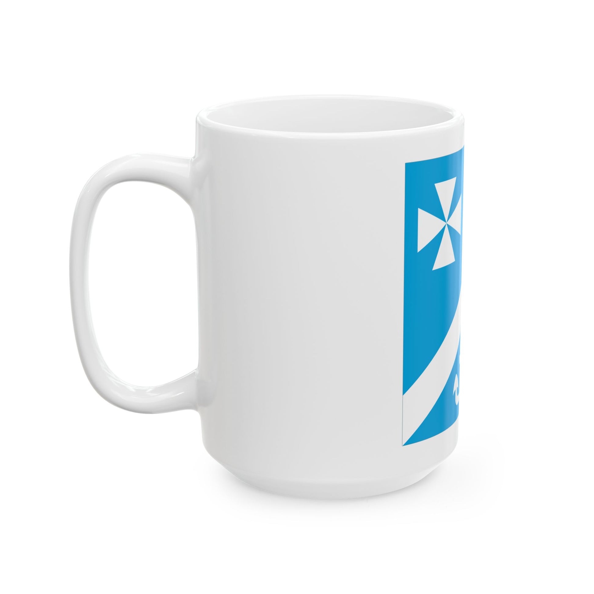 Leisi lipp 2 (Estonia) White Coffee Mug-Go Mug Yourself