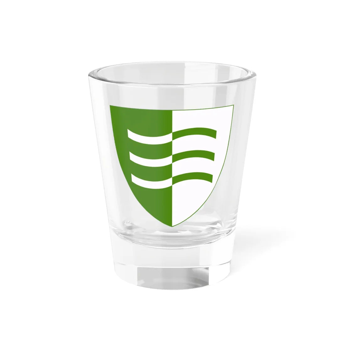 Lejre Kommune coa (Denmark) (Coat of Arms) Shot Glass 1.5oz 1.5oz - Go Mug Yourself