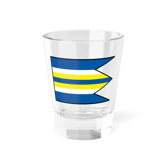 Lekarovce Sobrance Flag (Slovakia) Shot Glass 1.5oz 1.5oz - Go Mug Yourself