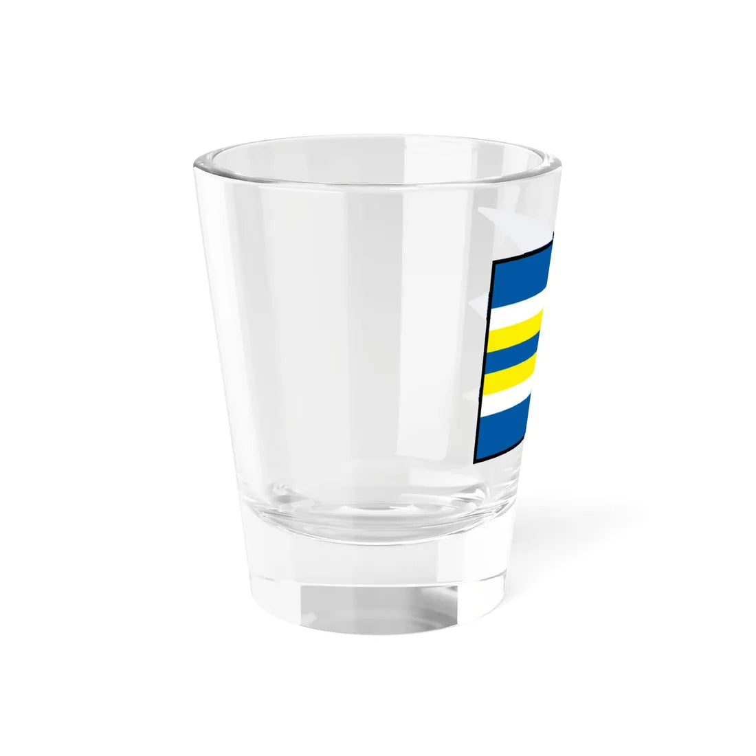 Lekarovce Sobrance Flag (Slovakia) Shot Glass 1.5oz - Go Mug Yourself