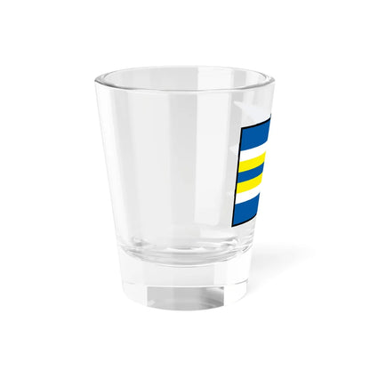 Lekarovce Sobrance Flag (Slovakia) Shot Glass 1.5oz - Go Mug Yourself