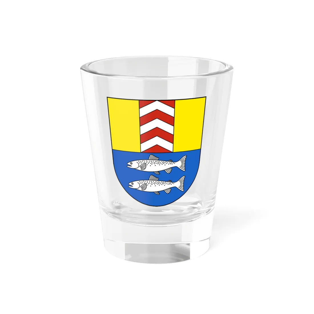 LeLanderon-blazon (Switzerland) (Coat of Arms) Shot Glass 1.5oz 1.5oz - Go Mug Yourself