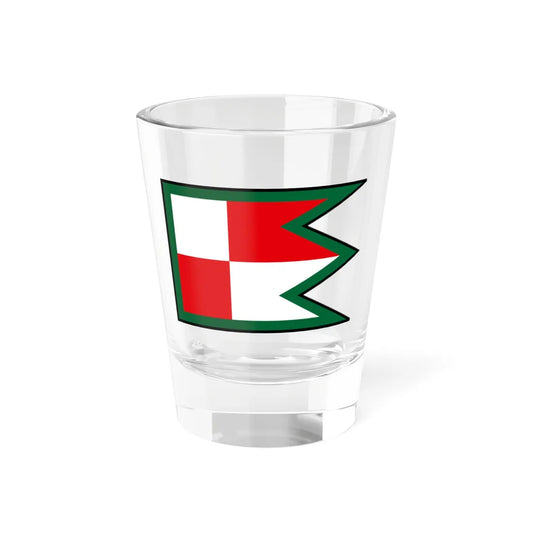 Leles Trebisov Flag (Slovakia) Shot Glass 1.5oz 1.5oz - Go Mug Yourself