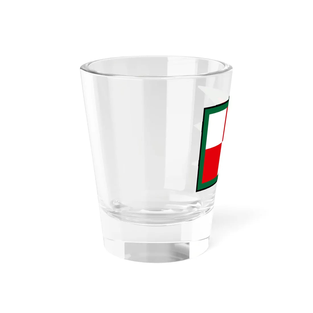Leles Trebisov Flag (Slovakia) Shot Glass 1.5oz - Go Mug Yourself