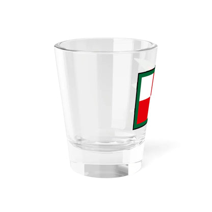 Leles Trebisov Flag (Slovakia) Shot Glass 1.5oz - Go Mug Yourself