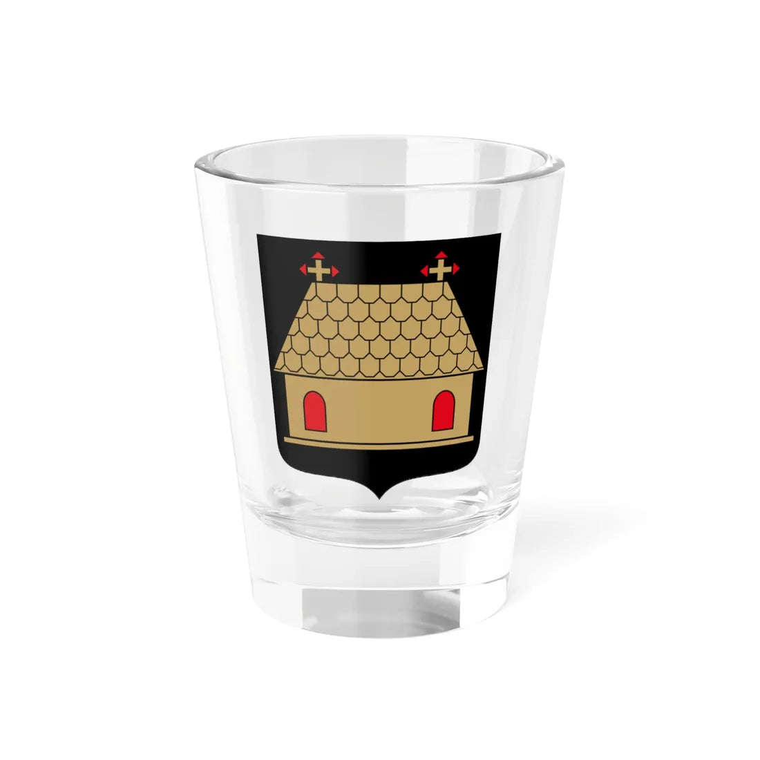 Lemland.vaakuna (Finland) (Coat of Arms) Shot Glass 1.5oz 1.5oz - Go Mug Yourself