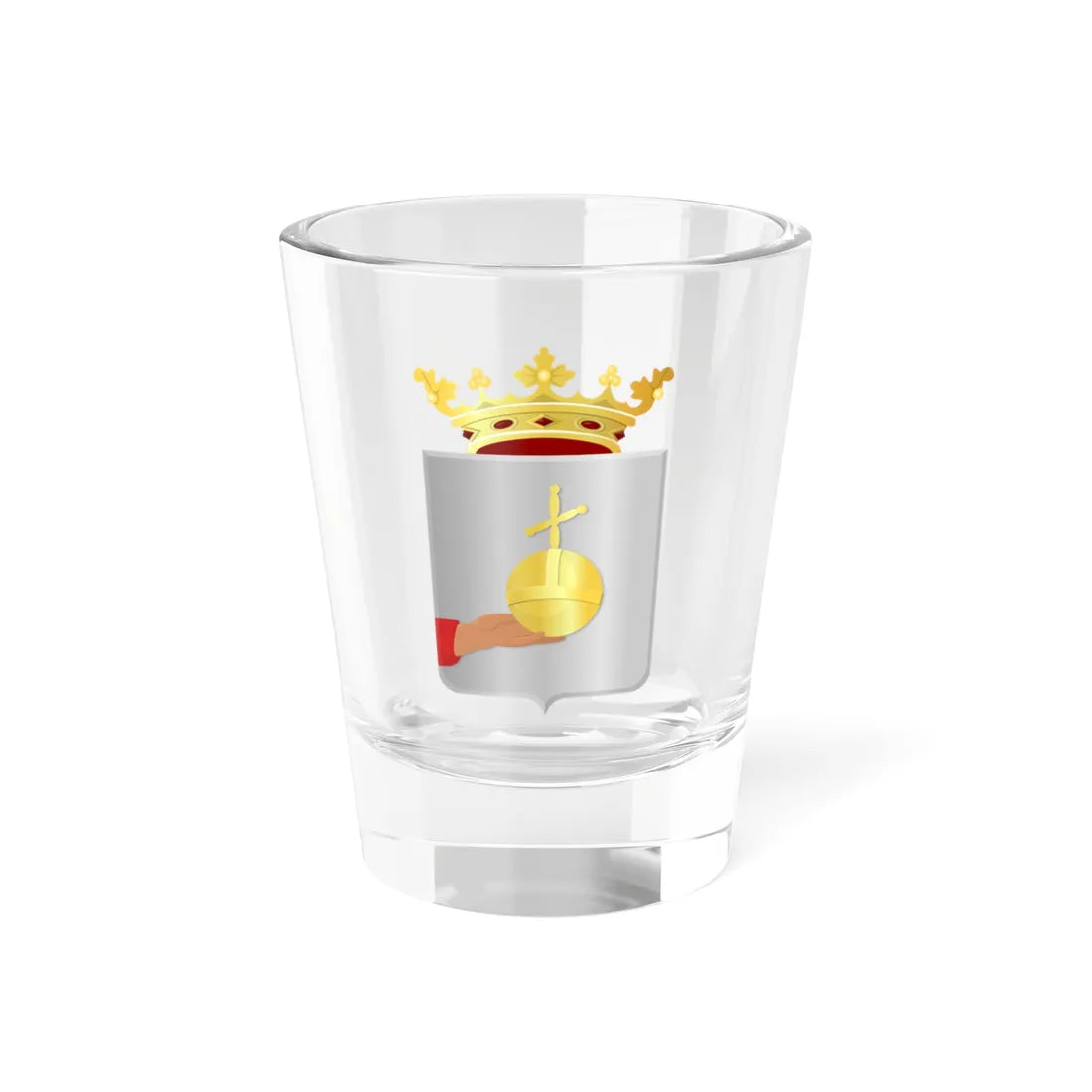Lemsterland wapen (Netherlands) (Coat of Arms) Shot Glass 1.5oz 1.5oz - Go Mug Yourself