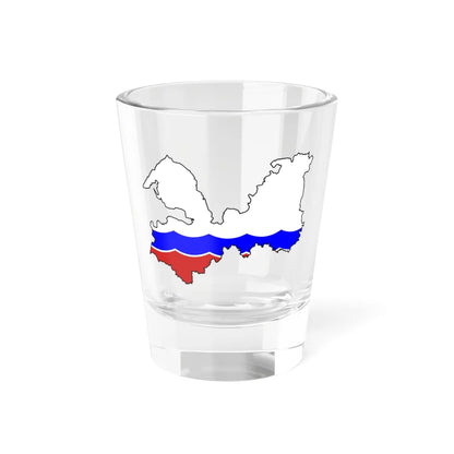Lenin-obl-geo-stub (Russia) Shot Glass 1.5oz 1.5oz - Go Mug Yourself