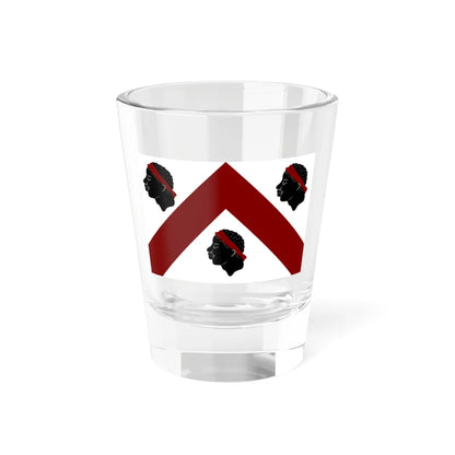 Lennik vlag (Belgium) Shot Glass 1.5oz 1.5oz - Go Mug Yourself