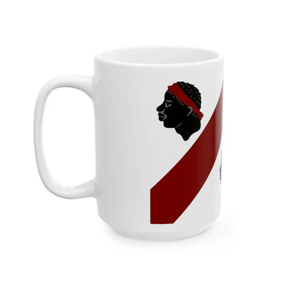 Lennik vlag (Belgium) White Coffee Mug - Go Mug Yourself