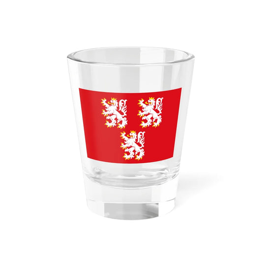 Lens vlag (Belgium) Shot Glass 1.5oz 1.5oz - Go Mug Yourself