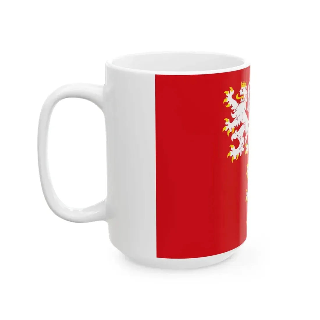 Lens vlag (Belgium) White Coffee Mug - Go Mug Yourself