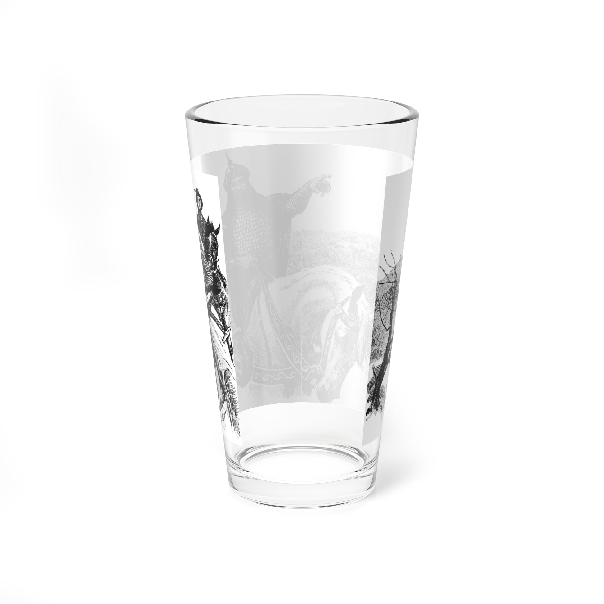 Leopards Are for England (1), Blue Book Magazine, March 1947 - Pint Glass 16oz-Go Mug Yourself