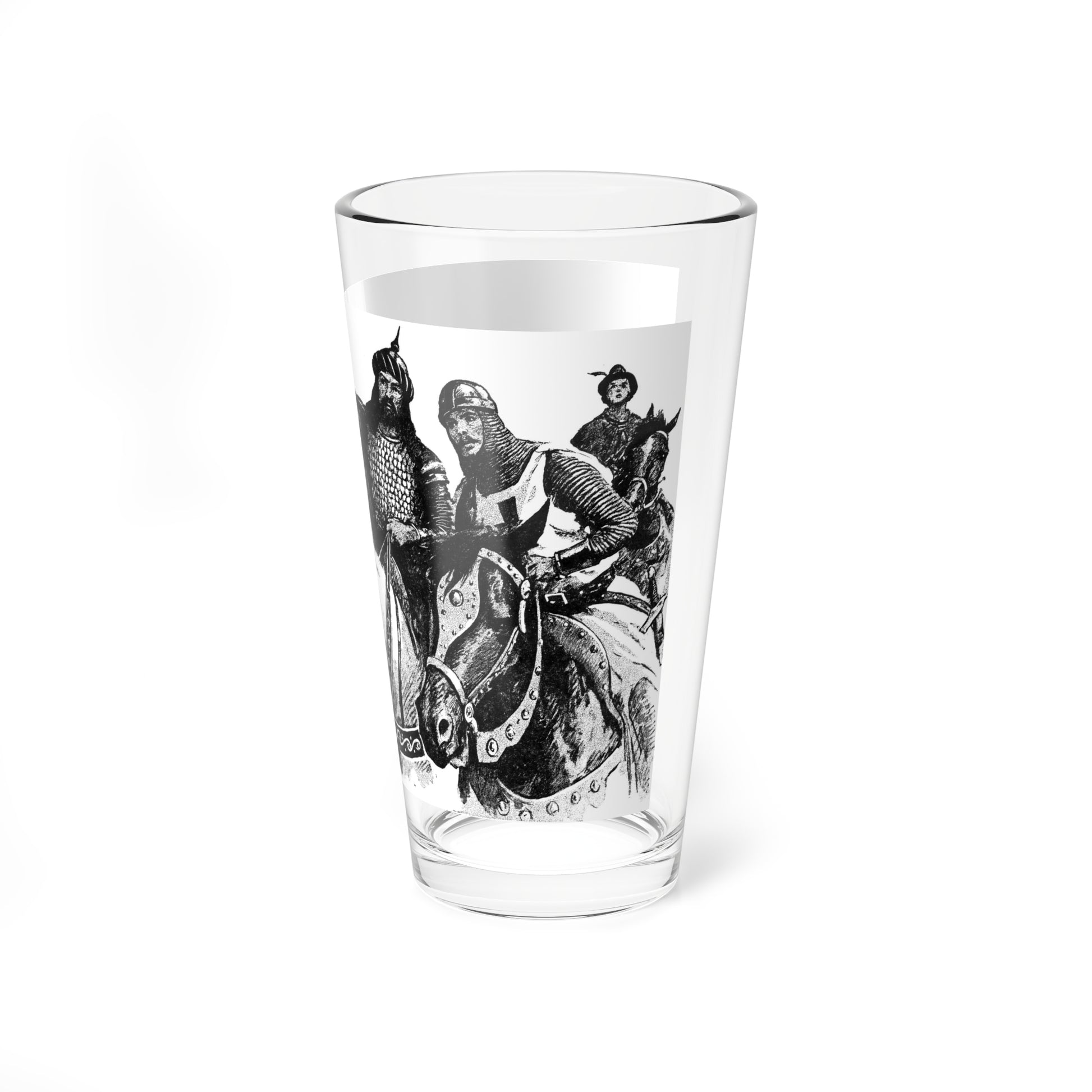 Leopards Are for England (1), Blue Book Magazine, March 1947 - Pint Glass 16oz-Go Mug Yourself