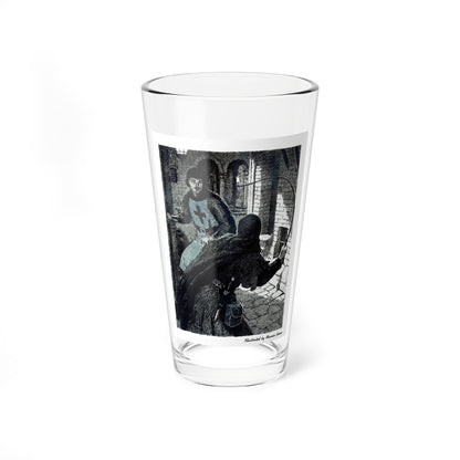 Leopards Are for England (2), Blue Book Magazine, March 1947 - Pint Glass 16oz-16oz-Go Mug Yourself