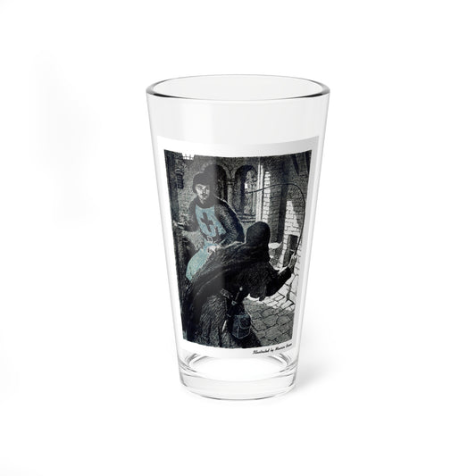 Leopards Are for England (2), Blue Book Magazine, March 1947 - Pint Glass 16oz-16oz-Go Mug Yourself