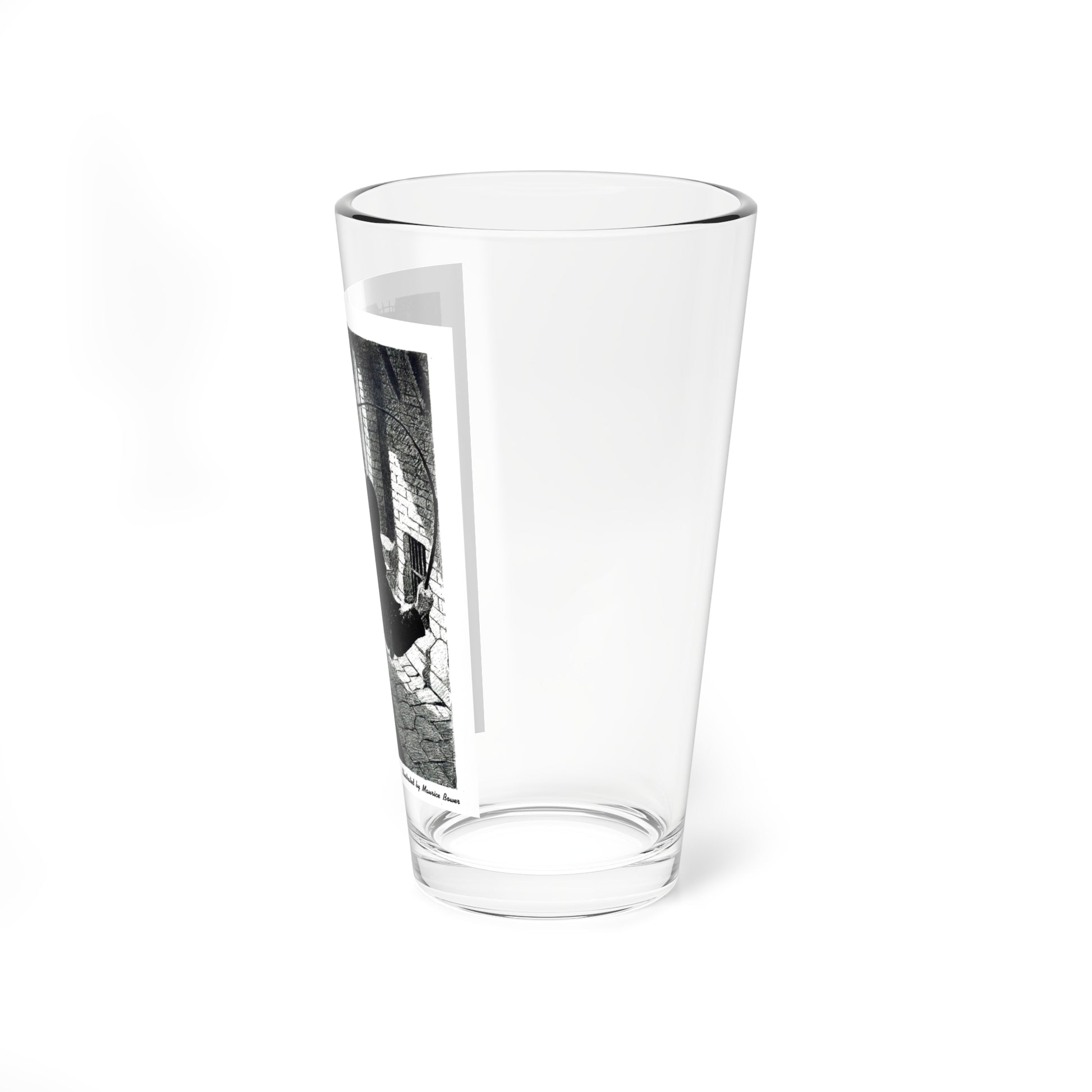 Leopards Are for England (2), Blue Book Magazine, March 1947 - Pint Glass 16oz-Go Mug Yourself