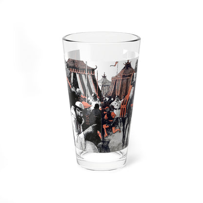 Leopards Are for England (3), Blue Book Magazine, March 1947 - Pint Glass 16oz-16oz-Go Mug Yourself