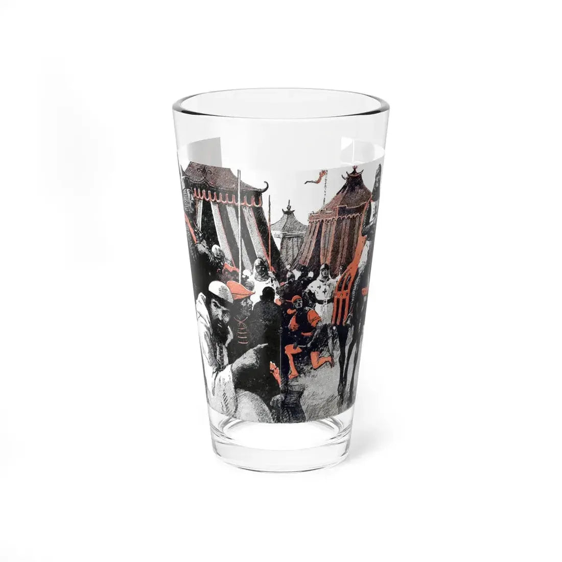 Leopards Are for England (3), Blue Book Magazine, March 1947 - Pint Glass 16oz 16oz - Go Mug Yourself