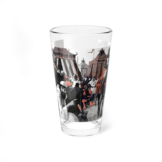 Leopards Are for England (3), Blue Book Magazine, March 1947 - Pint Glass 16oz 16oz - Go Mug Yourself