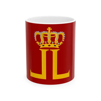 Leopoldsburg vlag (Belgium) White Coffee Mug 11oz - Go Mug Yourself