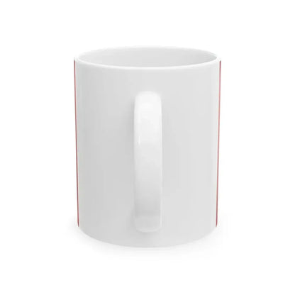 Leopoldsburg vlag (Belgium) White Coffee Mug - Go Mug Yourself