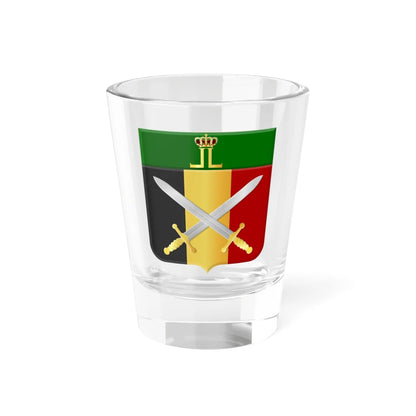 Leopoldsburg wapen (Belgium) (Coat of Arms) Shot Glass 1.5oz 1.5oz - Go Mug Yourself