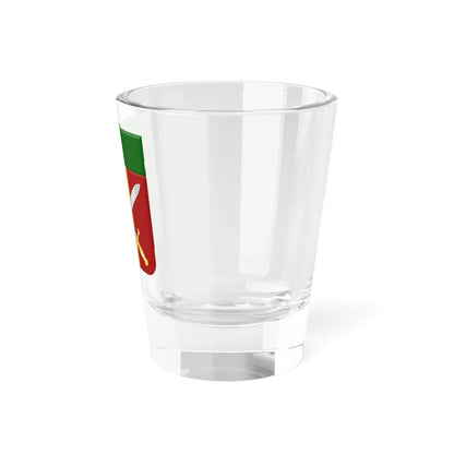 Leopoldsburg wapen (Belgium) (Coat of Arms) Shot Glass 1.5oz - Go Mug Yourself
