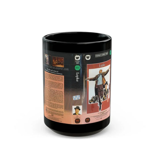 LEPKE (VHS COVER) - Black Coffee Mug 15oz - Go Mug Yourself