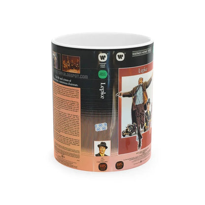 LEPKE (VHS COVER) - White Coffee Mug 11oz - Go Mug Yourself