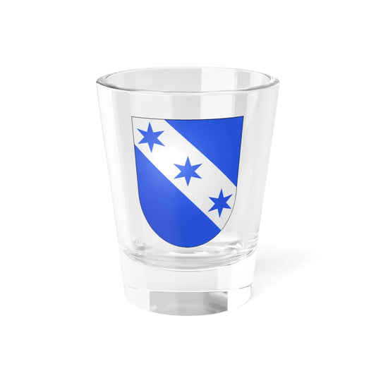 Les Verrieres-coat of arms (Switzerland) (Coat of Arms) Shot Glass 1.5oz 1.5oz - Go Mug Yourself