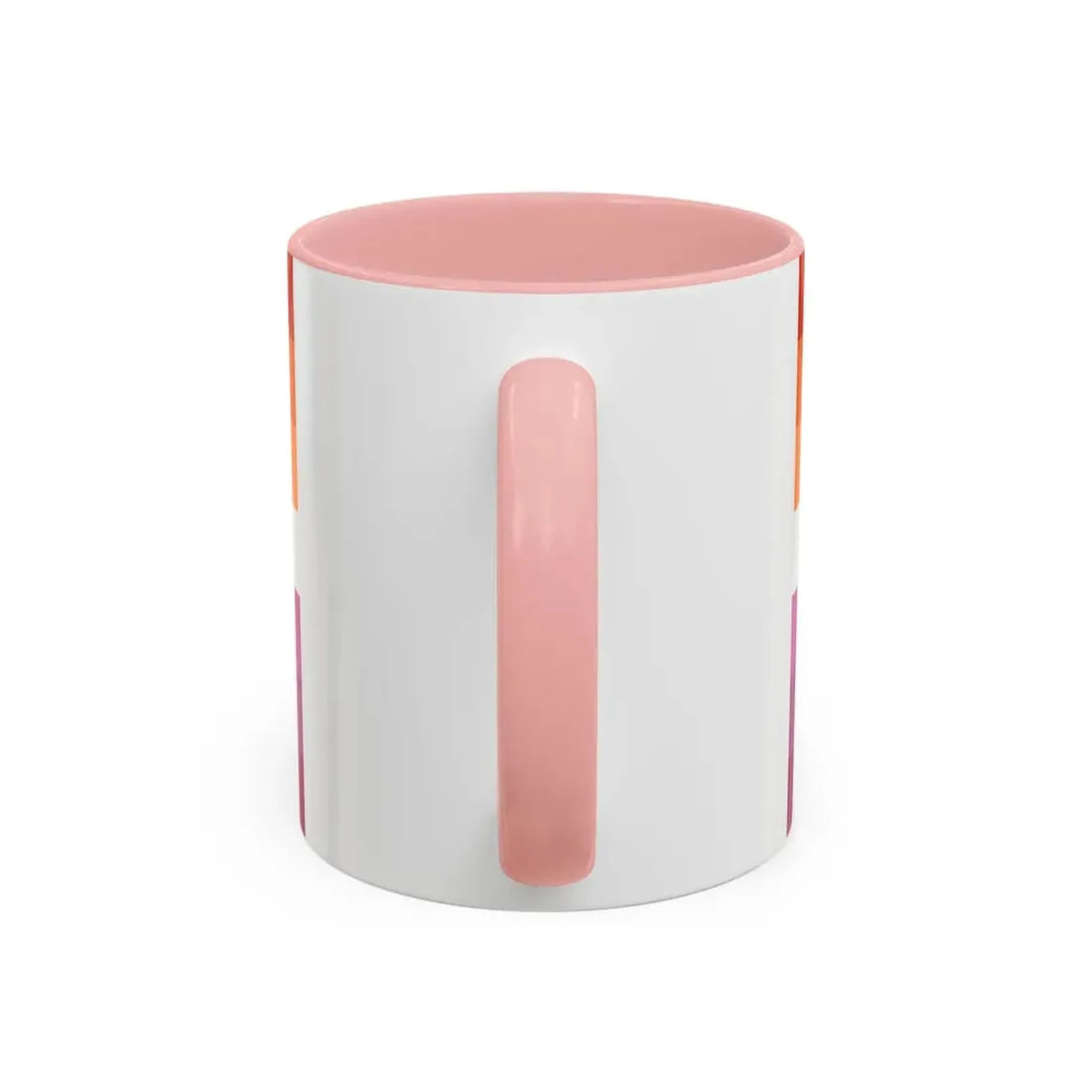 Lesbian 2 Pride Flag - Accent Coffee Mug - Go Mug Yourself
