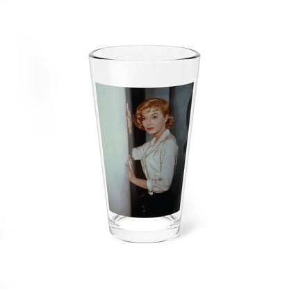 Leslie Parrish #03 (Vintage Female Icon) Pint Glass 16oz 16oz - Go Mug Yourself