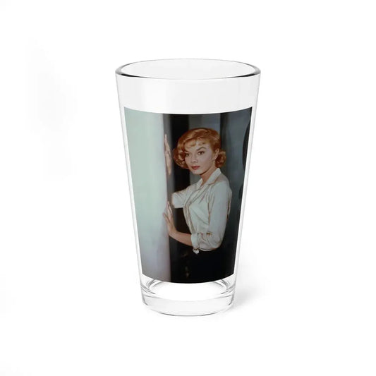 Leslie Parrish #03 (Vintage Female Icon) Pint Glass 16oz 16oz - Go Mug Yourself