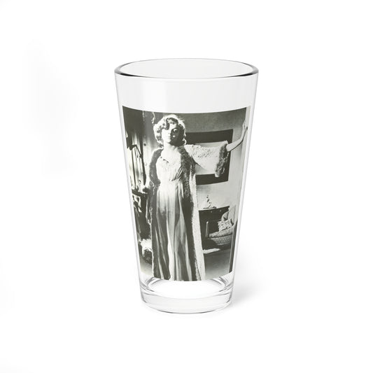 Leslie Parrish #04 (Vintage Female Icon) Pint Glass 16oz-16oz-Go Mug Yourself