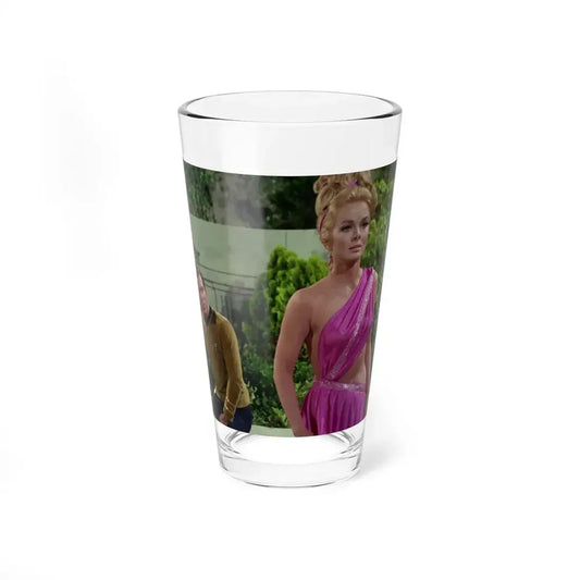 Leslie Parrish #104 (Vintage Female Icon) Pint Glass 16oz 16oz - Go Mug Yourself