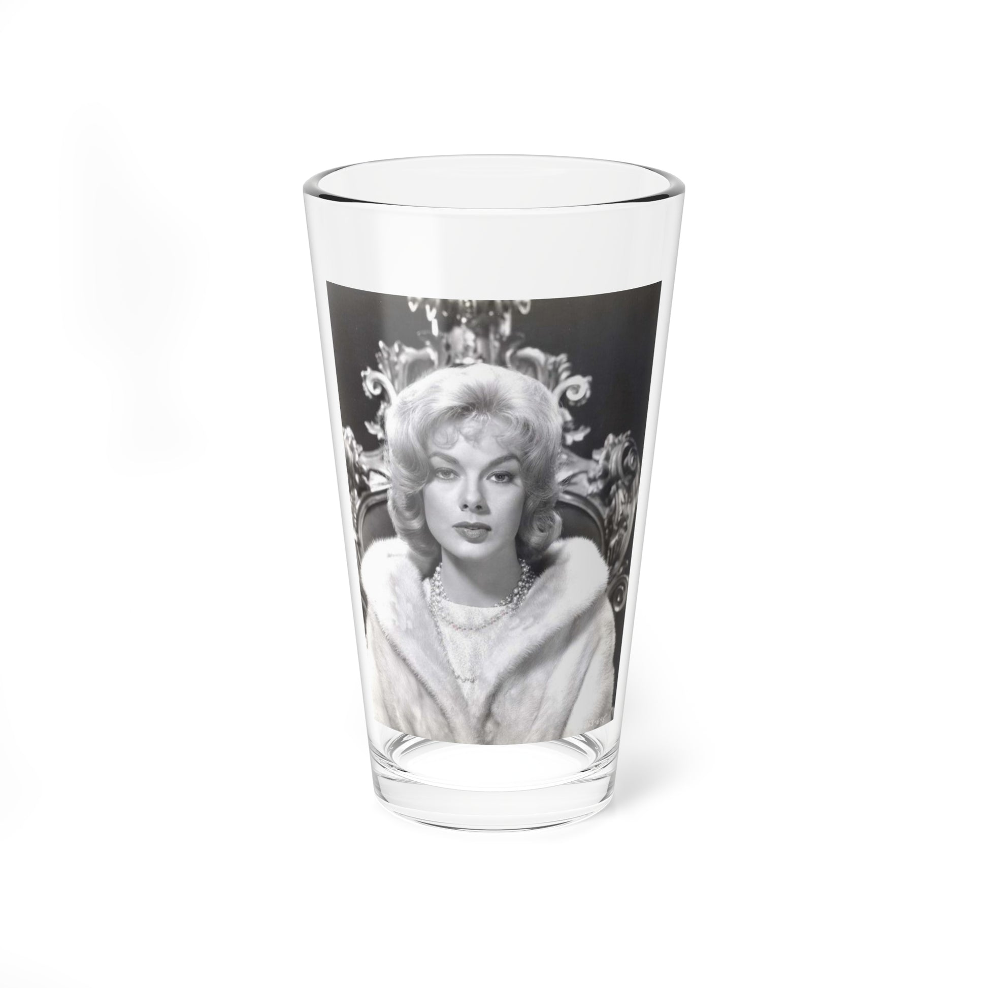 Leslie Parrish #134 (Vintage Female Icon) Pint Glass 16oz-16oz-Go Mug Yourself