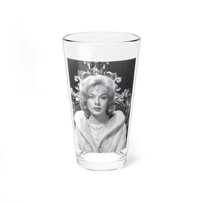 Leslie Parrish #134 (Vintage Female Icon) Pint Glass 16oz 16oz - Go Mug Yourself